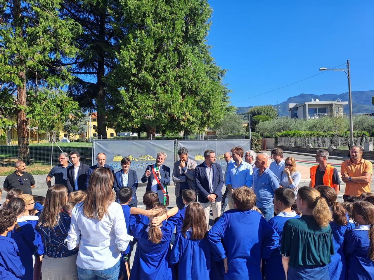 Ponte a Moriano, inaugurato il parcheggio per le scuole
