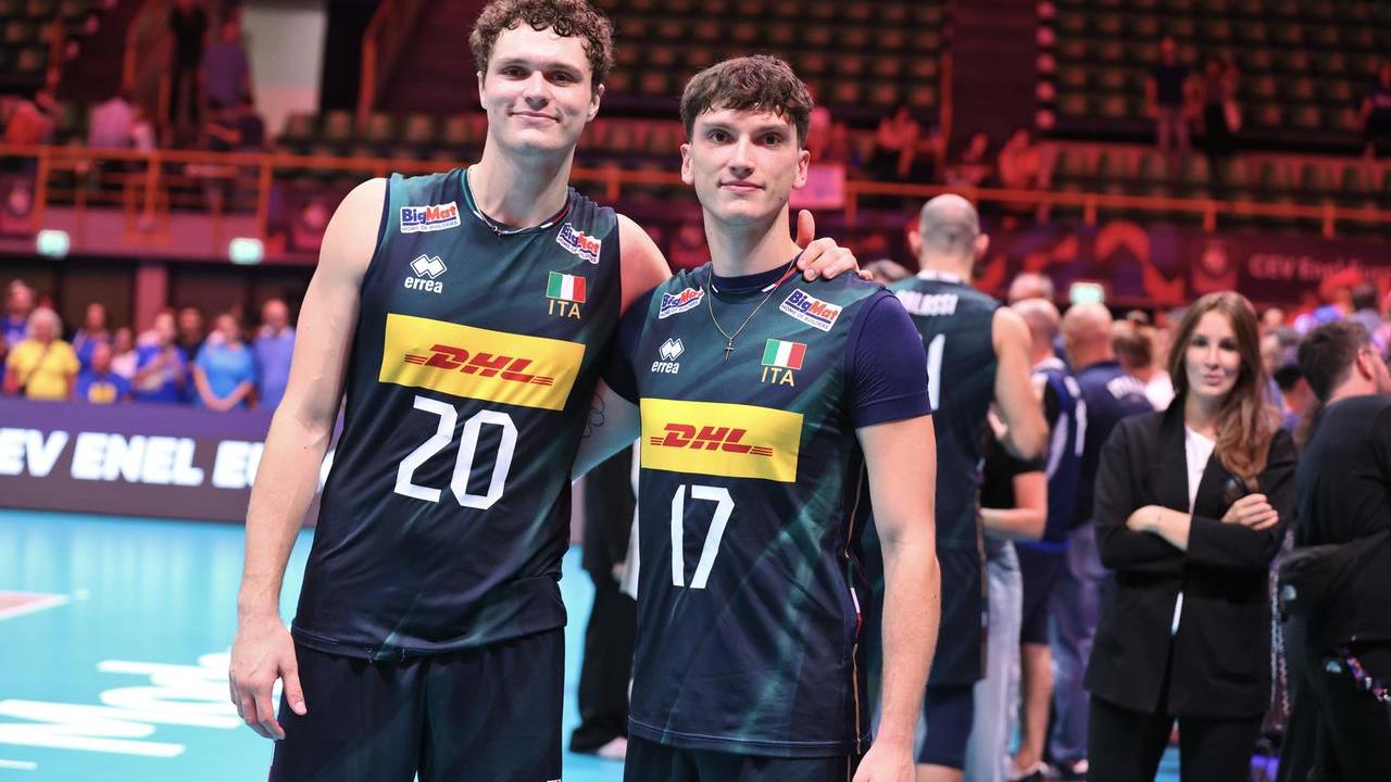 Pardo Mati e Luca Porro, talenti della Nazionale e di Modena Volley (Foto: Carlo Foschi)
