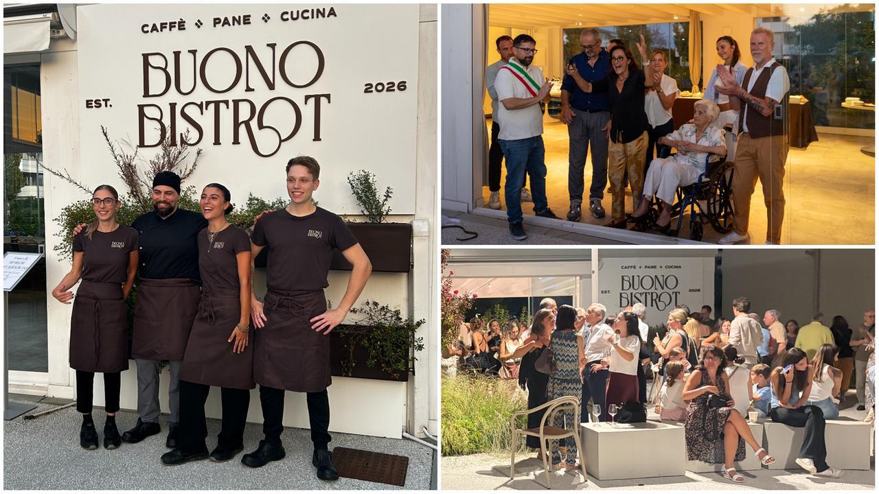 L'inaugurazione del Buono Bistrot