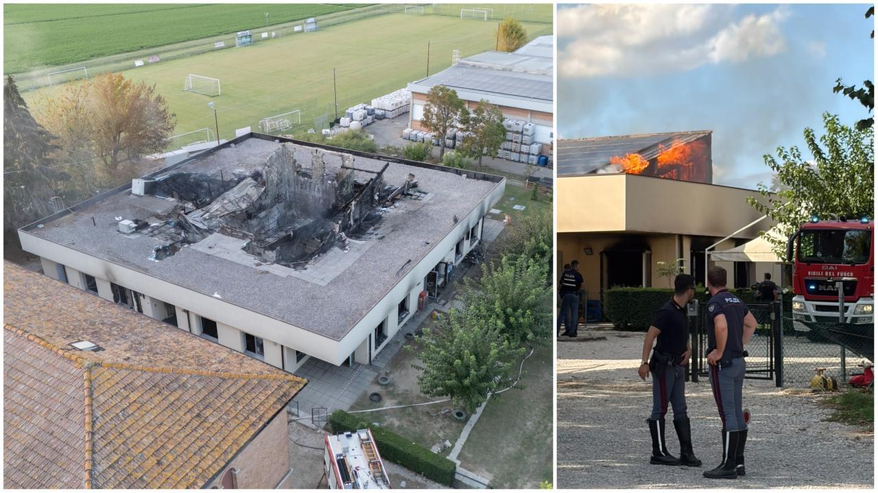 L’asilo di Ganaceto divorato dalle fiamme: «Tutto distrutto, rischiamo di doverlo demolire»