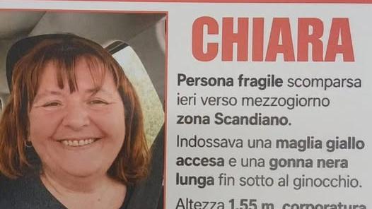 Donna scomparsa a Scandiano, ricerche in corso per Chiara Cappelli: il cane è tornato a casa senza di lei