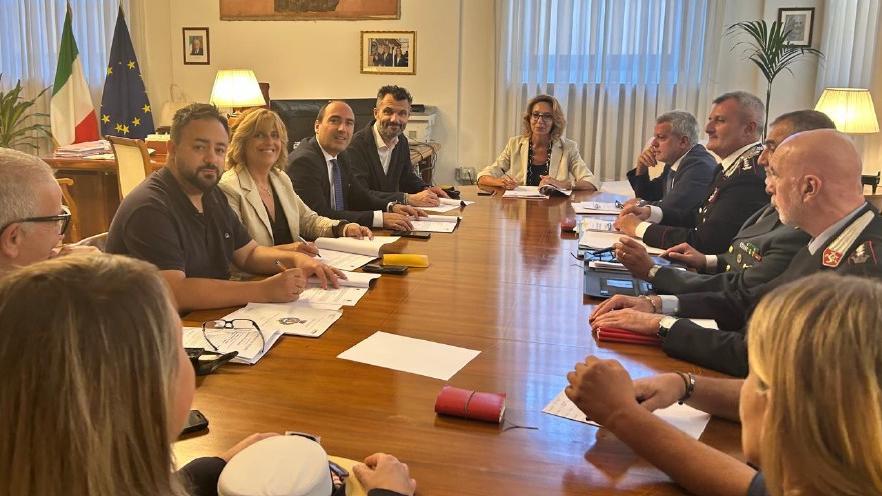 La firma dei Patti per la sicurezza in Prefettura