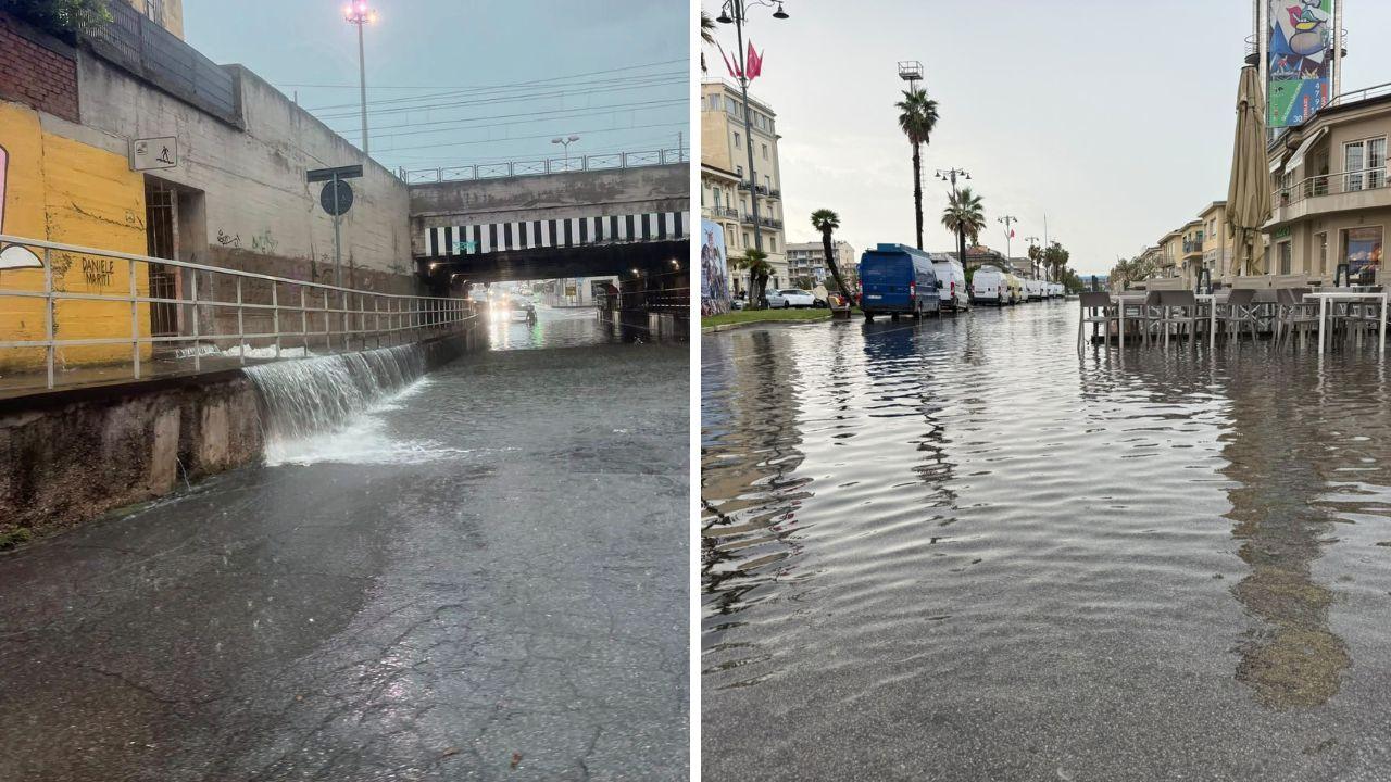Maltempo in Toscana, attenzione ai forti temporali. Empoli sott’acqua, a Viareggio scuola evacuata