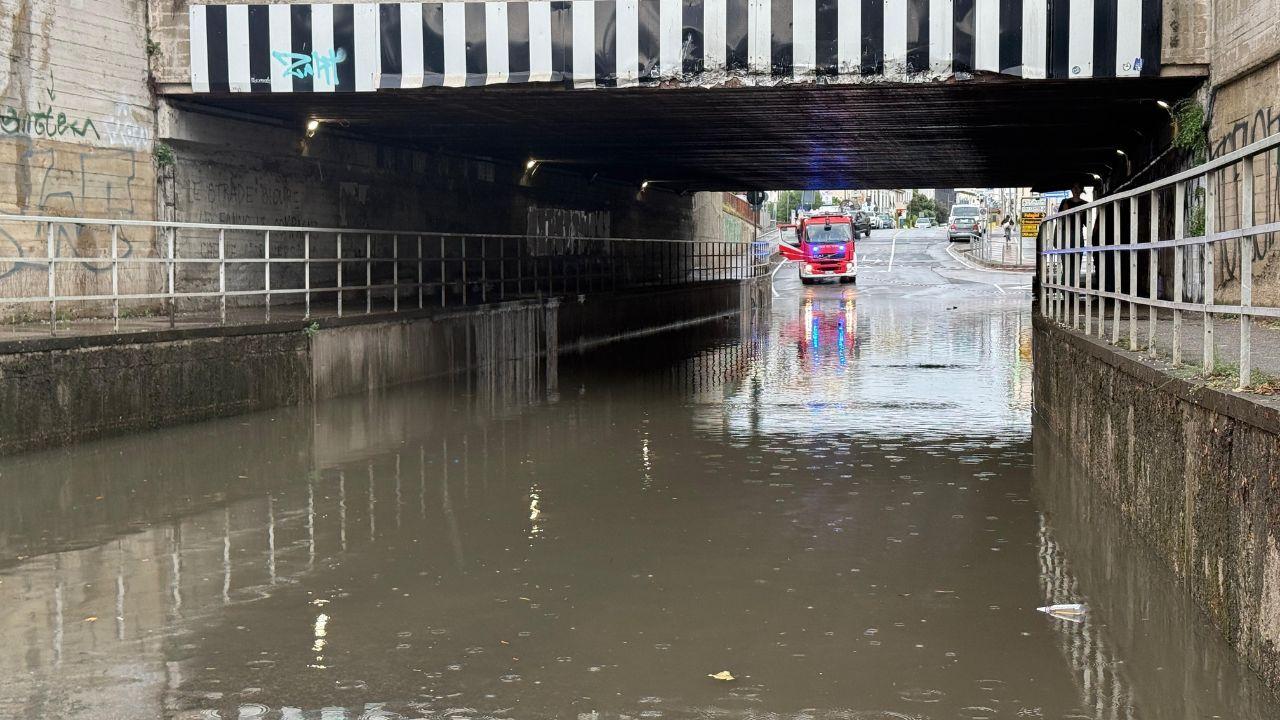 
	La situazione a Empoli oggi, 17 settembre (foto Nucci)

