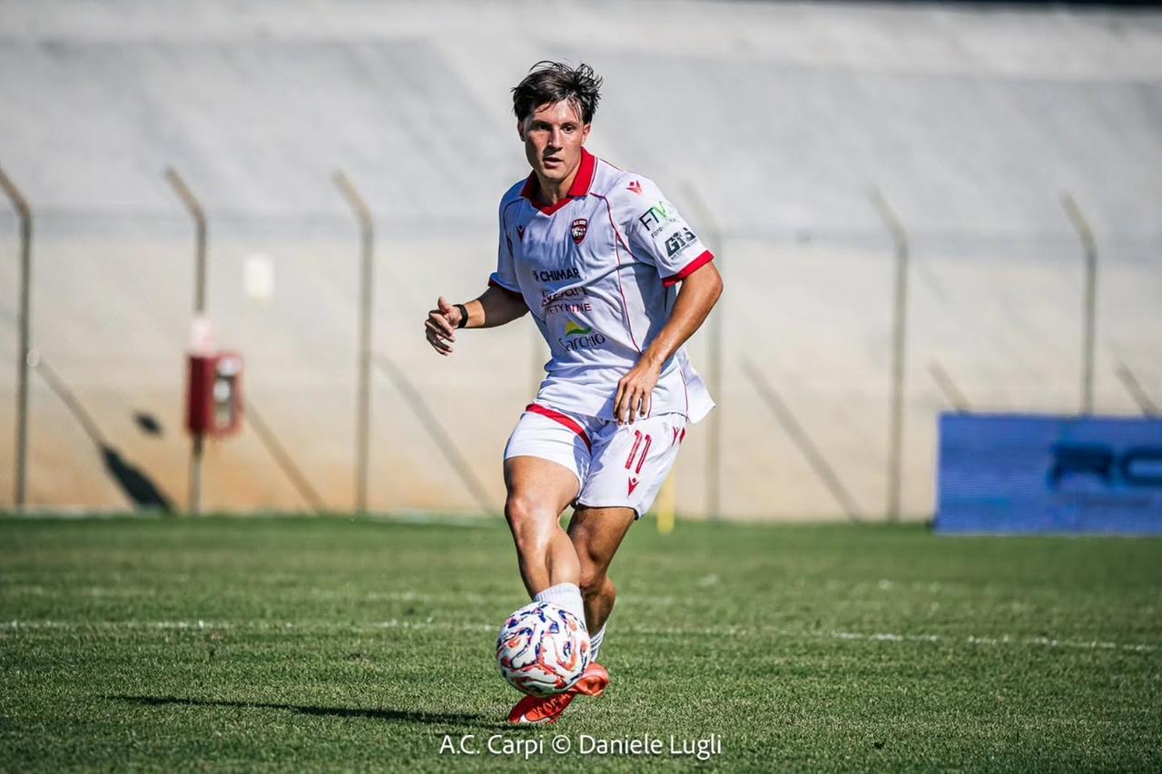 
	Il centrocampista biancorosso Filippo Puletto (Foto: Daniele Lugli)

