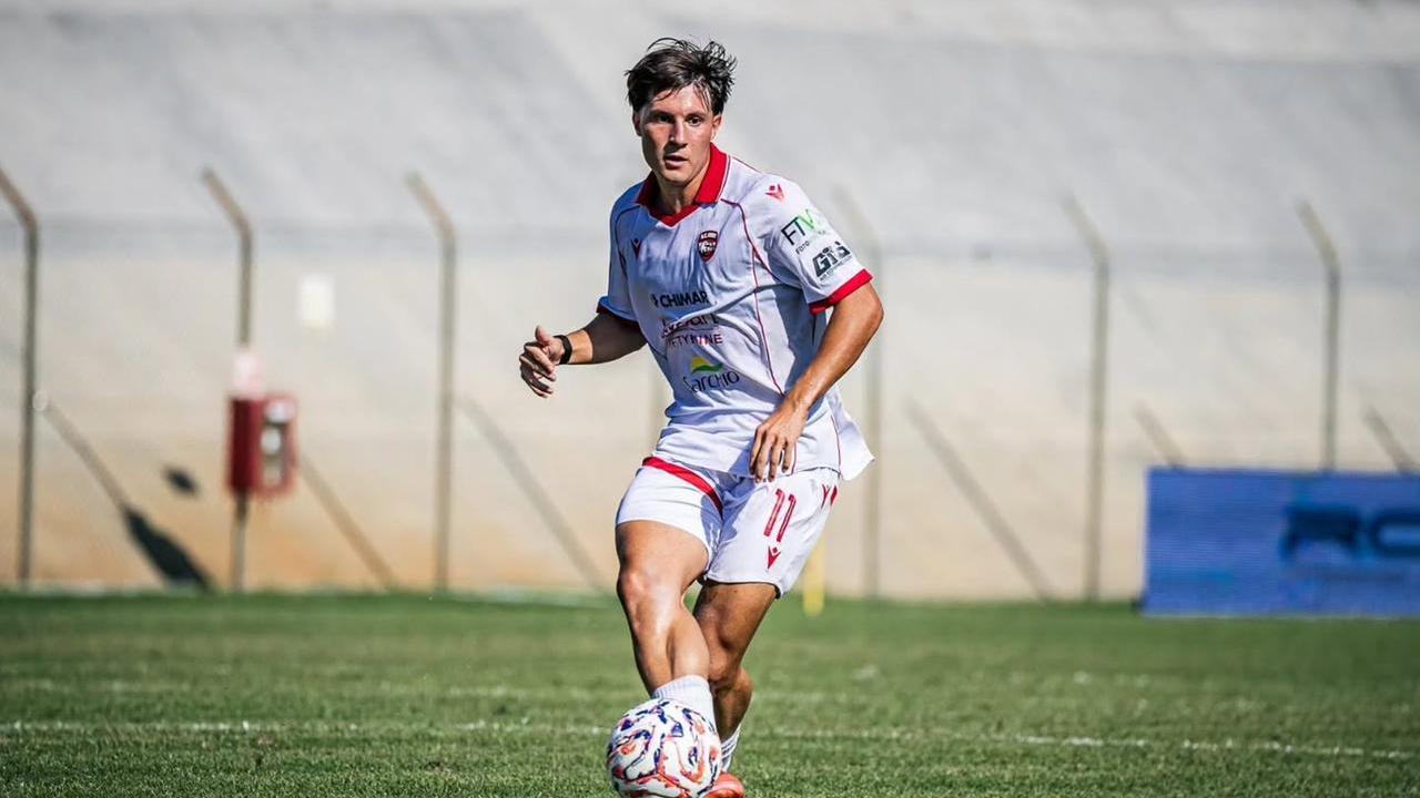 Il centrocampista biancorosso Filippo Puletto (Foto: Daniele Lugli)