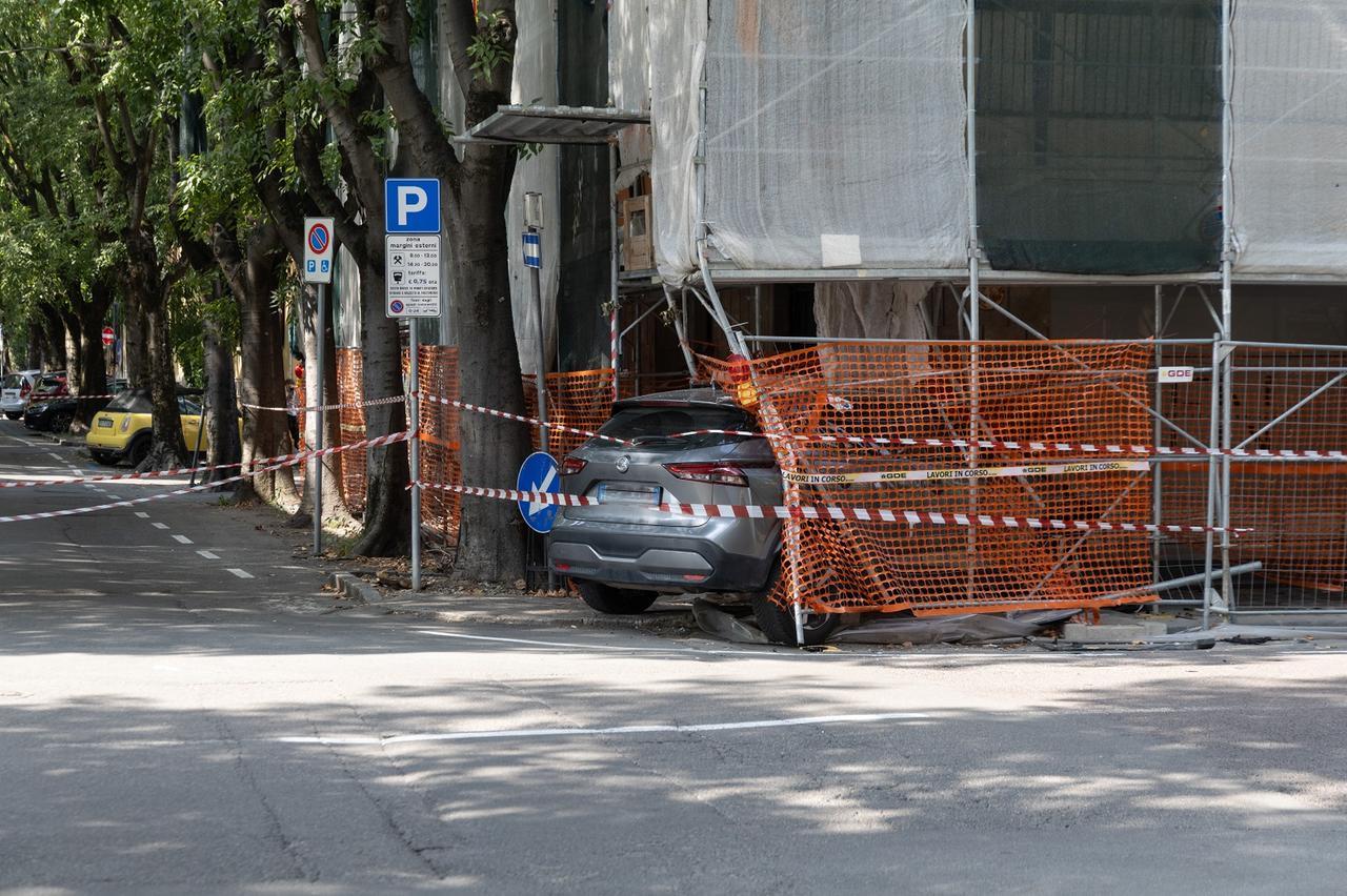 
	L'incidente in una foto di Luigi Esposito

