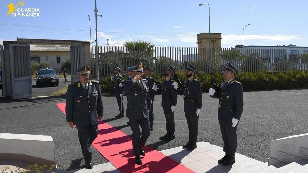 Guardia di finanza, il comandante interregionale in visita istituzionale
