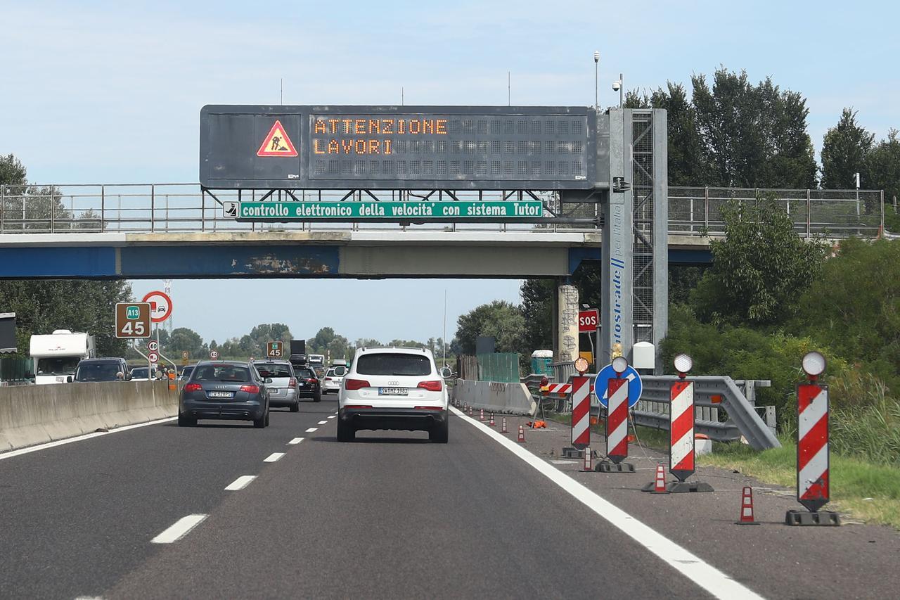 Chiuso il tratto Ferrara nord–Occhiobello dell’A13: ecco quando e le alternative