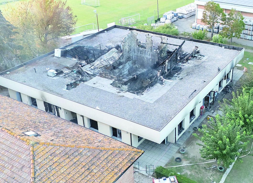 Asilo bruciato, confermati i trasferimenti a San Pancrazio e Soliera
