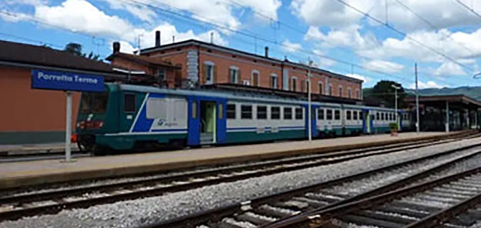 
	Un treno sulla Porrettana&nbsp;

