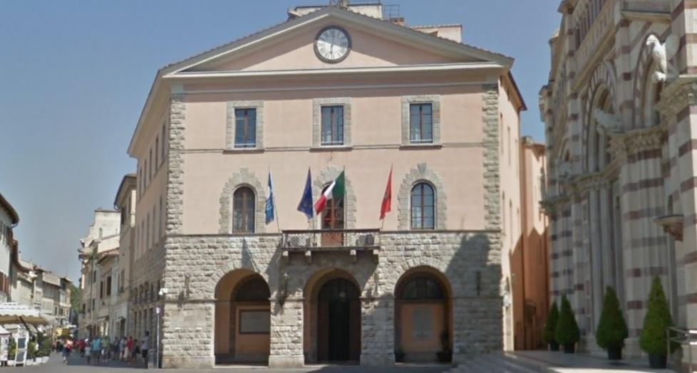 
	Il municipio di Grosseto (foto d'archivio)

