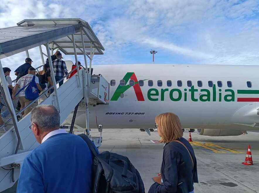 Aeroitalia taglia i voli di Alghero, stop al rientro serale da Fiumicino