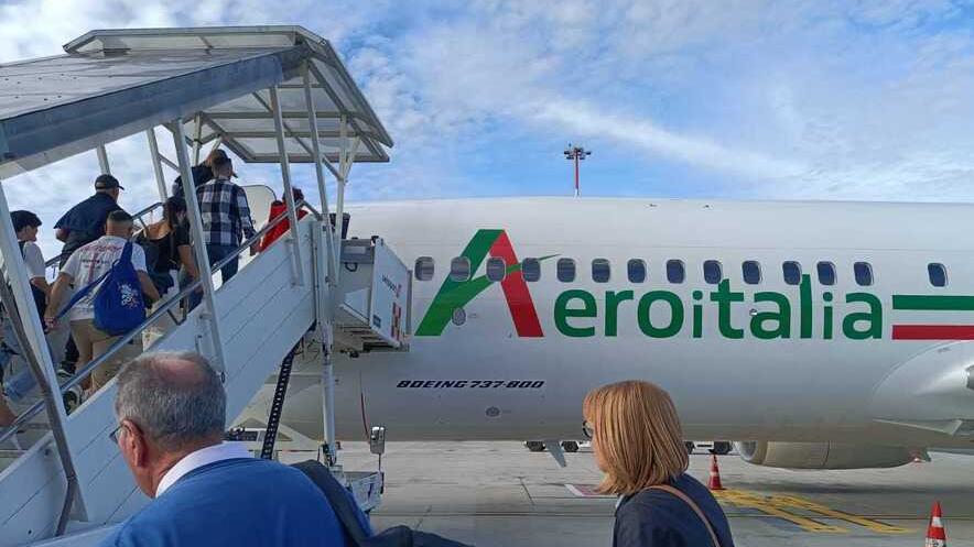Aeroitalia taglia i voli di Alghero, stop al rientro serale da Fiumicino