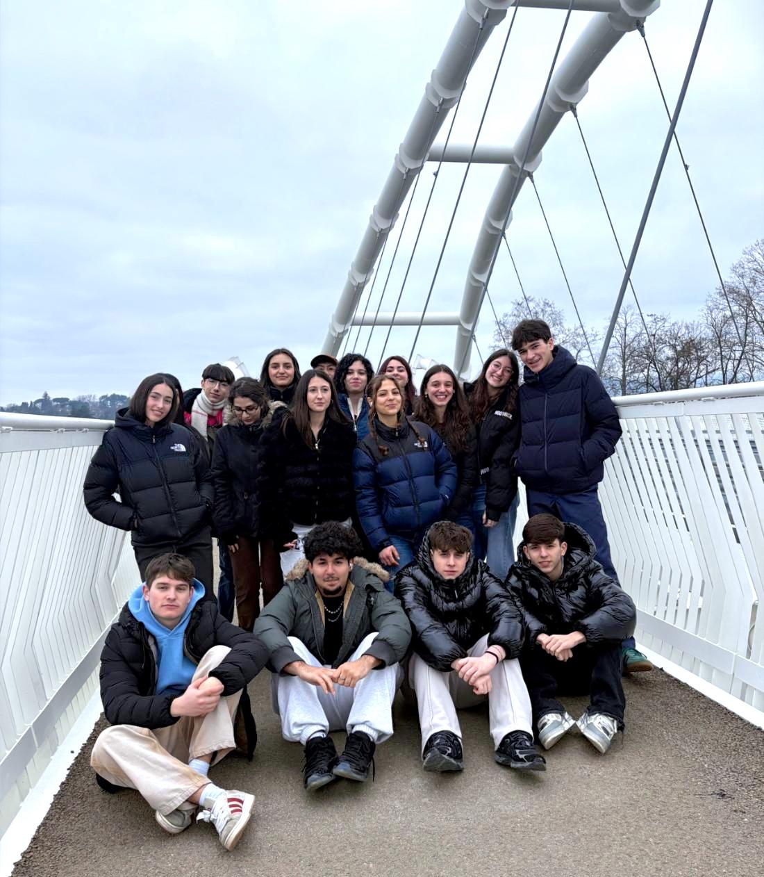 
	La classe del Passaglia sul nuovo ponte

