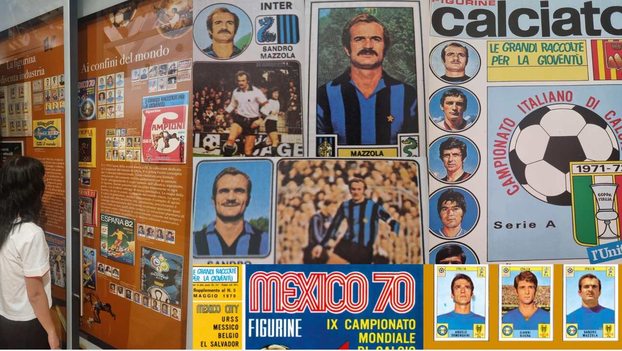 Morto Sandro Mazzola, l’omaggio del Museo della Figurina di Modena