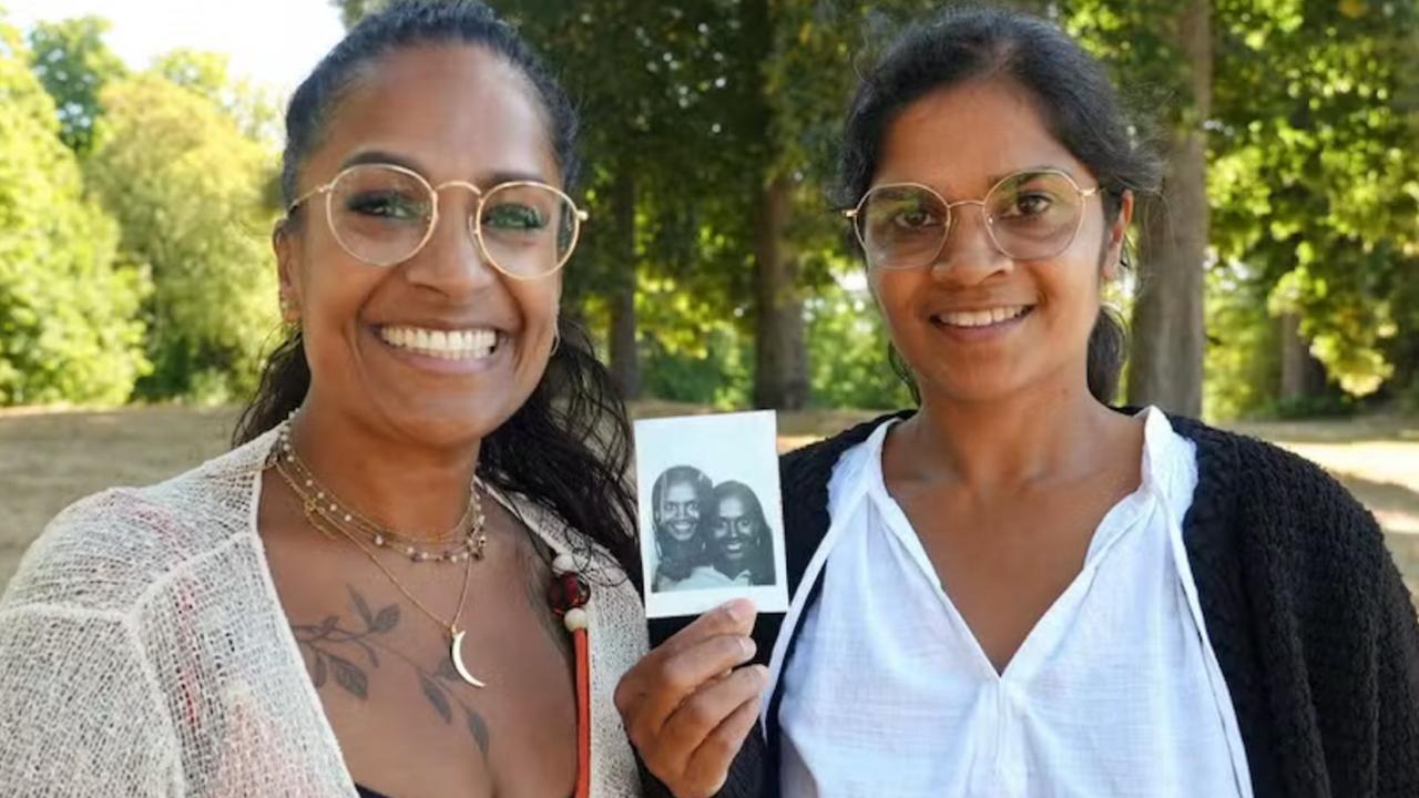 
	Meena Geltink e Minal Tijssen, sorelle separate alla nascita

