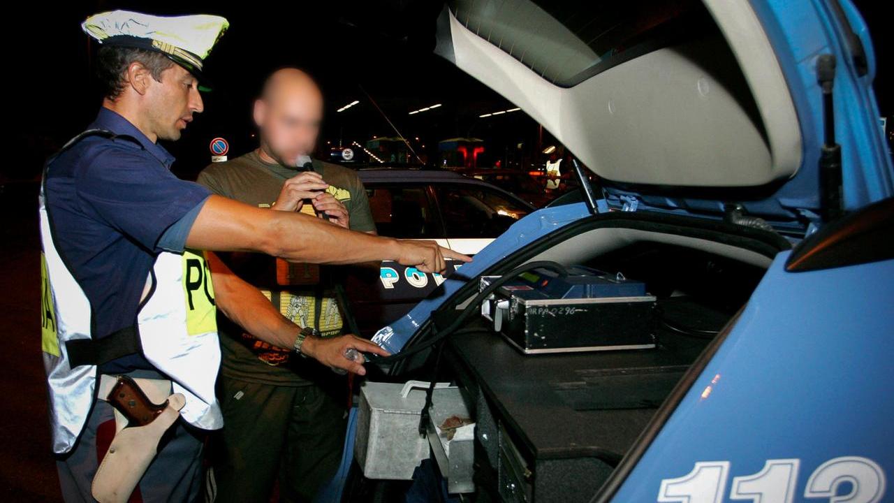 Un controllo della polizia (foto d'archivio)