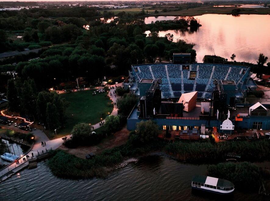 
	L&rsquo;area del Gran Teatro del Festival Puccini di Torre del Lago

