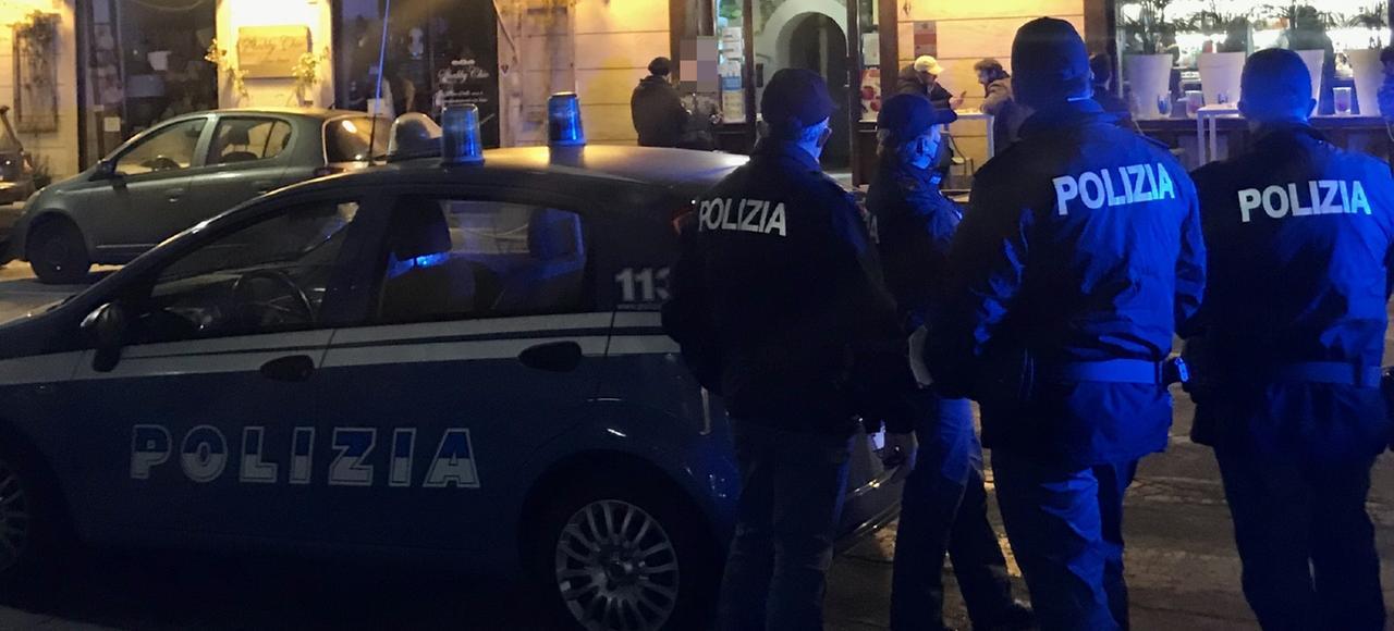 
	Un intervento dei poliziotti (foto d'archivio)

