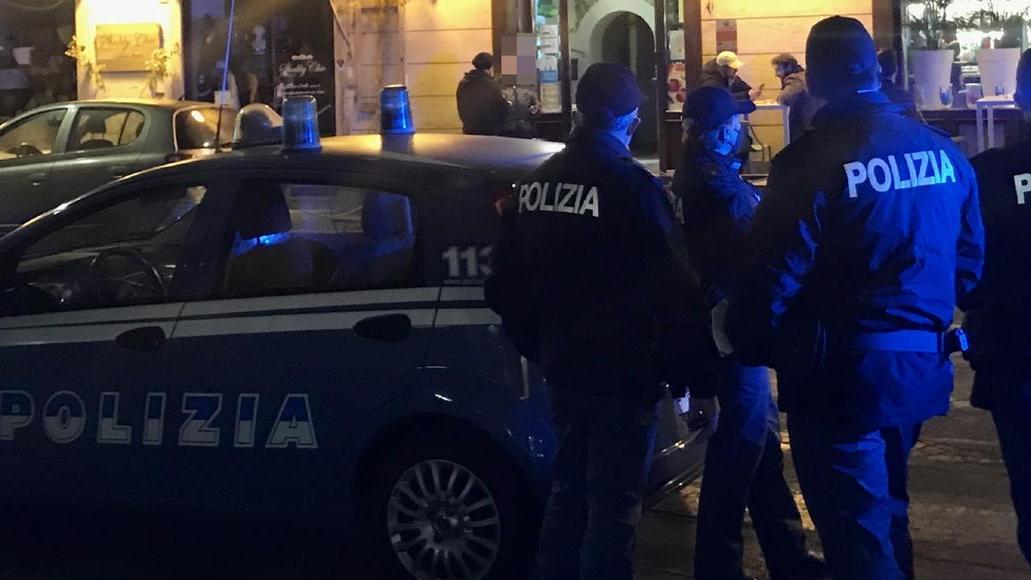 Un intervento dei poliziotti (foto d'archivio)