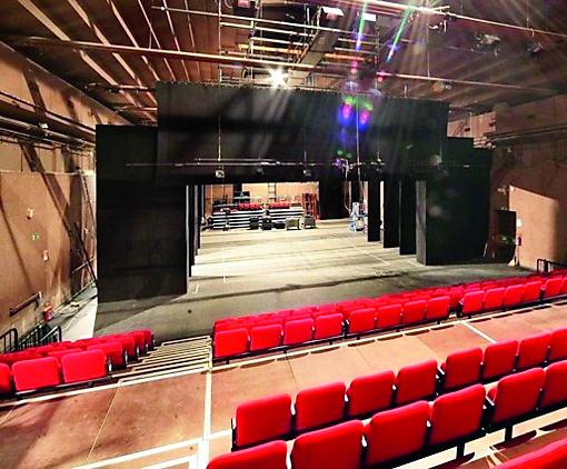 
	Il palco del teatro Fabbricone

