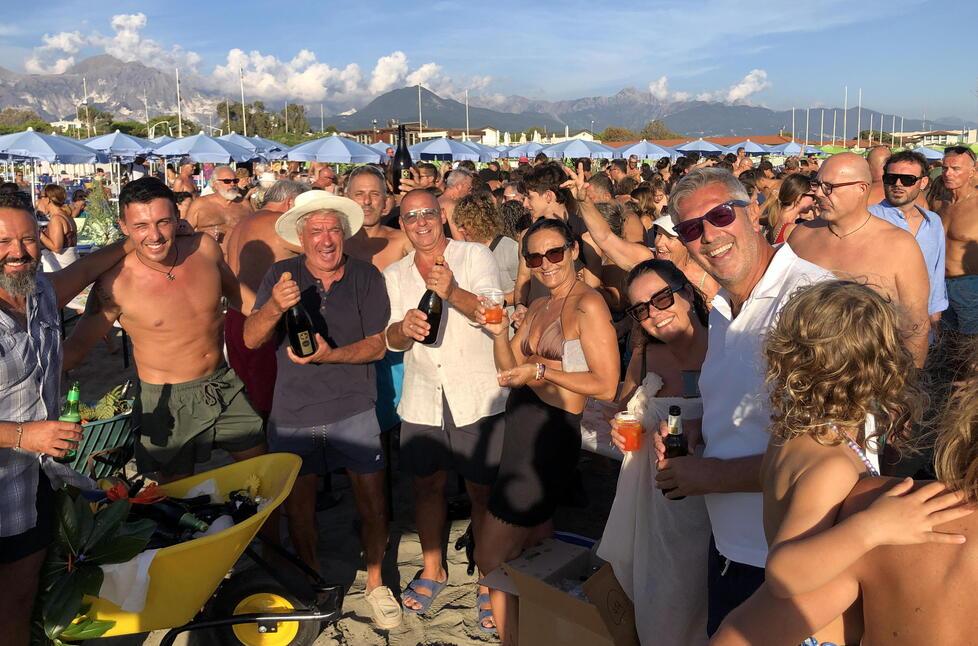 
	Un momento della festa


