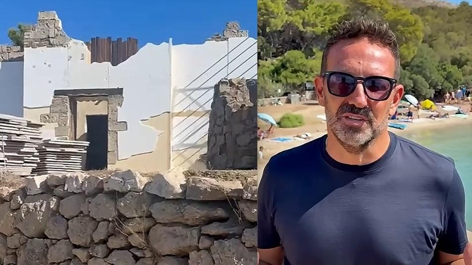 Cala Moresca, il sindaco Giuseppe Fasolino sul set del film Netflix: «Qui nessun danno»