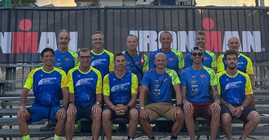 Cento, trent’anni d’attività col record: in 12 finisher all’Ironman Italy
