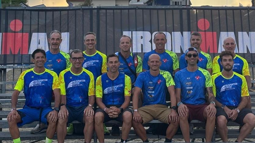Cento, trent’anni d’attività col record: in 12 finisher all’Ironman Italy