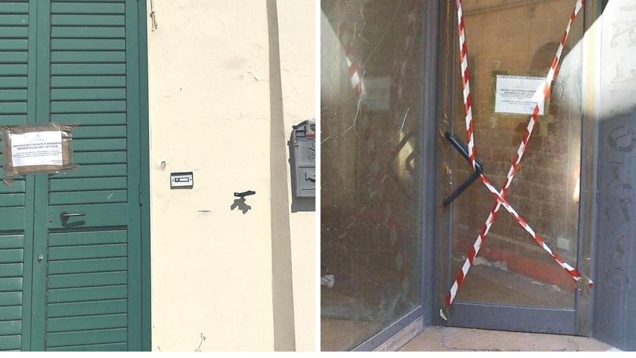 
	Due abitazioni sequestrate all&rsquo;epoca dei fatti dalla procura

