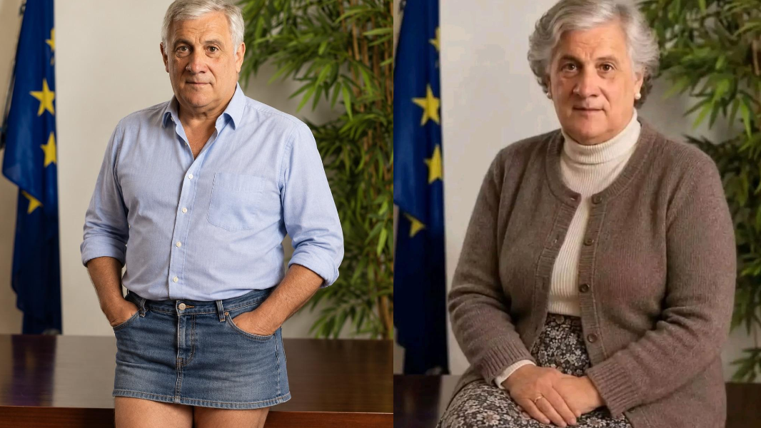 
	Le immagini del ministro Tajani create con l'Ai e pubblicate da Matteo Renzi

