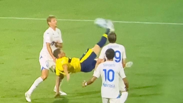 La rovesciata vincente di Belotti al Braglia contro l'Empoli