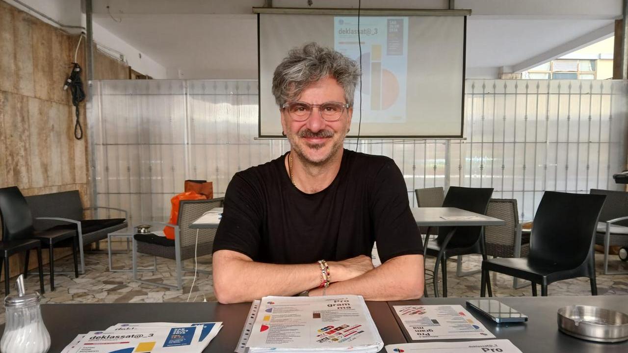 Luca Cortina dell'associazione La cultura nuova