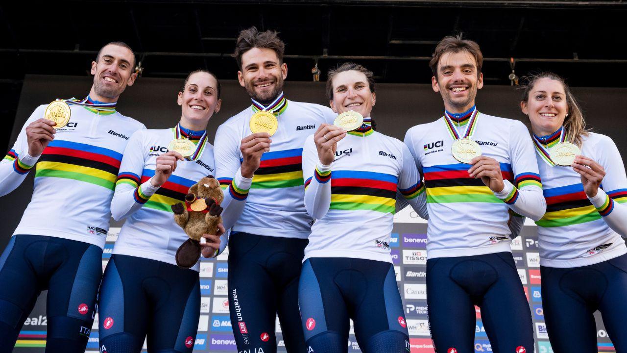 Ciclismo, è oro mondiale per l’Italia: Toscana protagonista con Vittoria Guazzini