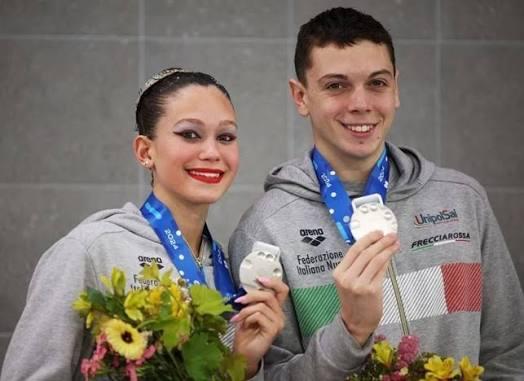Tre medaglie con la nuova Miss Italia. Il campione ferrarese Pelati: «Sempre stata una reginetta»