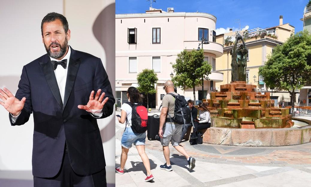 
	Adam Sandler e piazza Matteotti a Olbia

