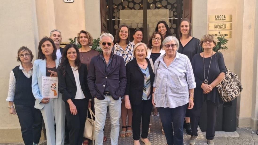La presentazione del progetto nella sede di Luccahostel