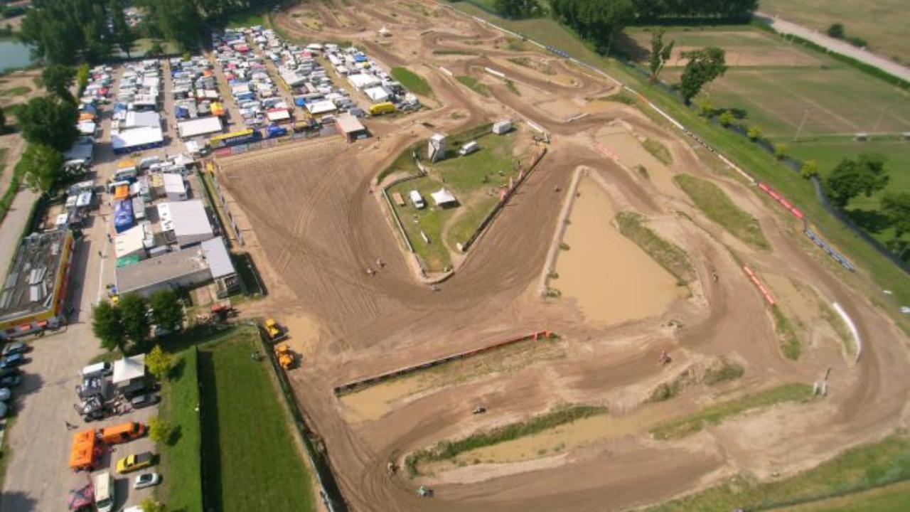 La pista da motocross Nuvolari di Mantova