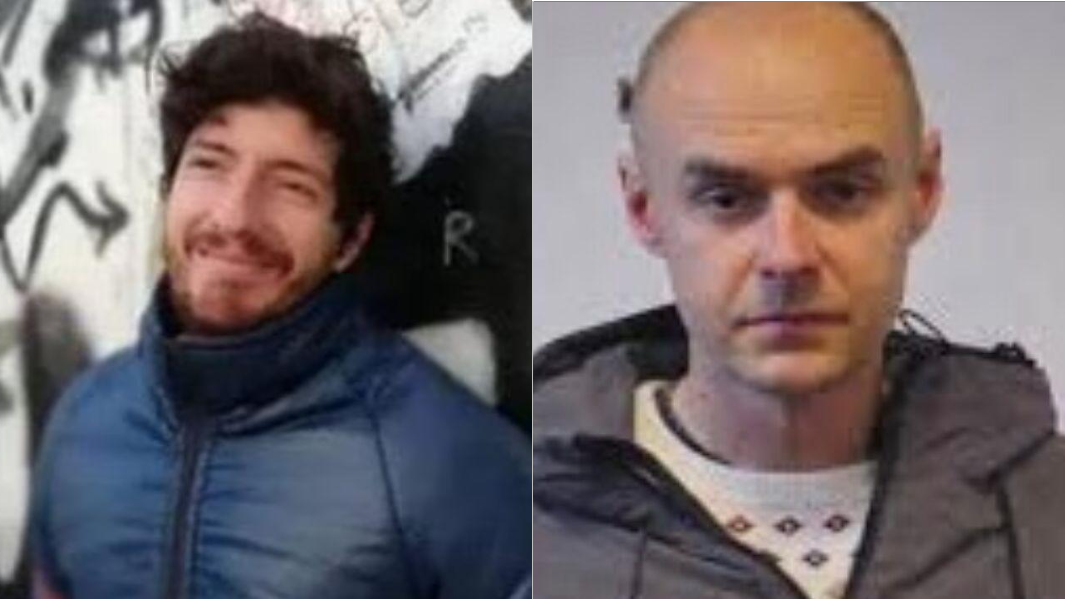 
	A sinistra il capotreno Alessandro Ambrosio. A destra l'imputatto Jelenic&nbsp;

