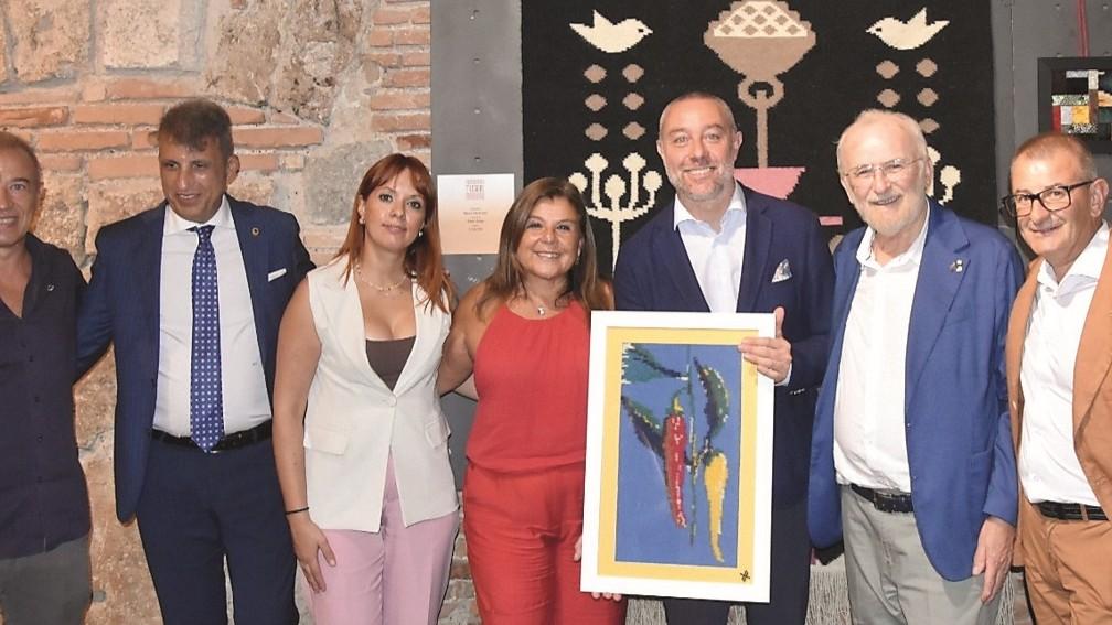 Il tappeto tradizionale di Nule protagonista alla Fiera: visitatori incantati