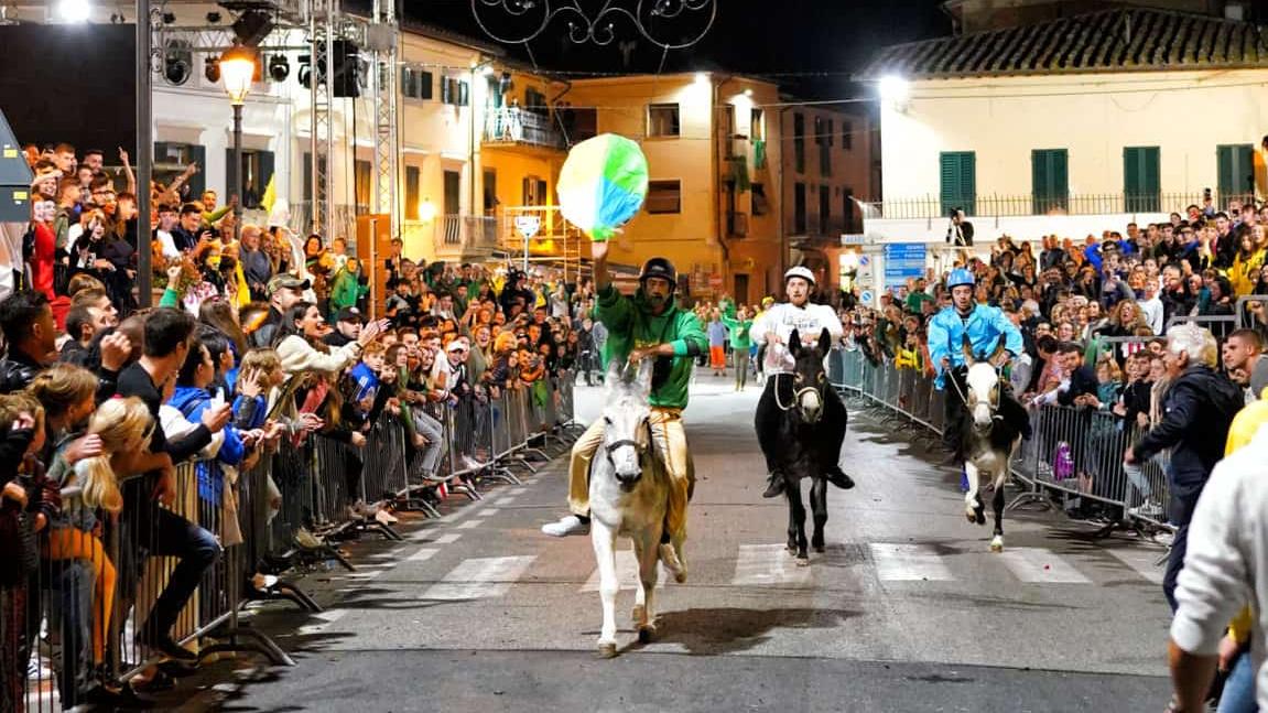 Carmignano ha dovuto rinunciare al Palio dei ciuchi
