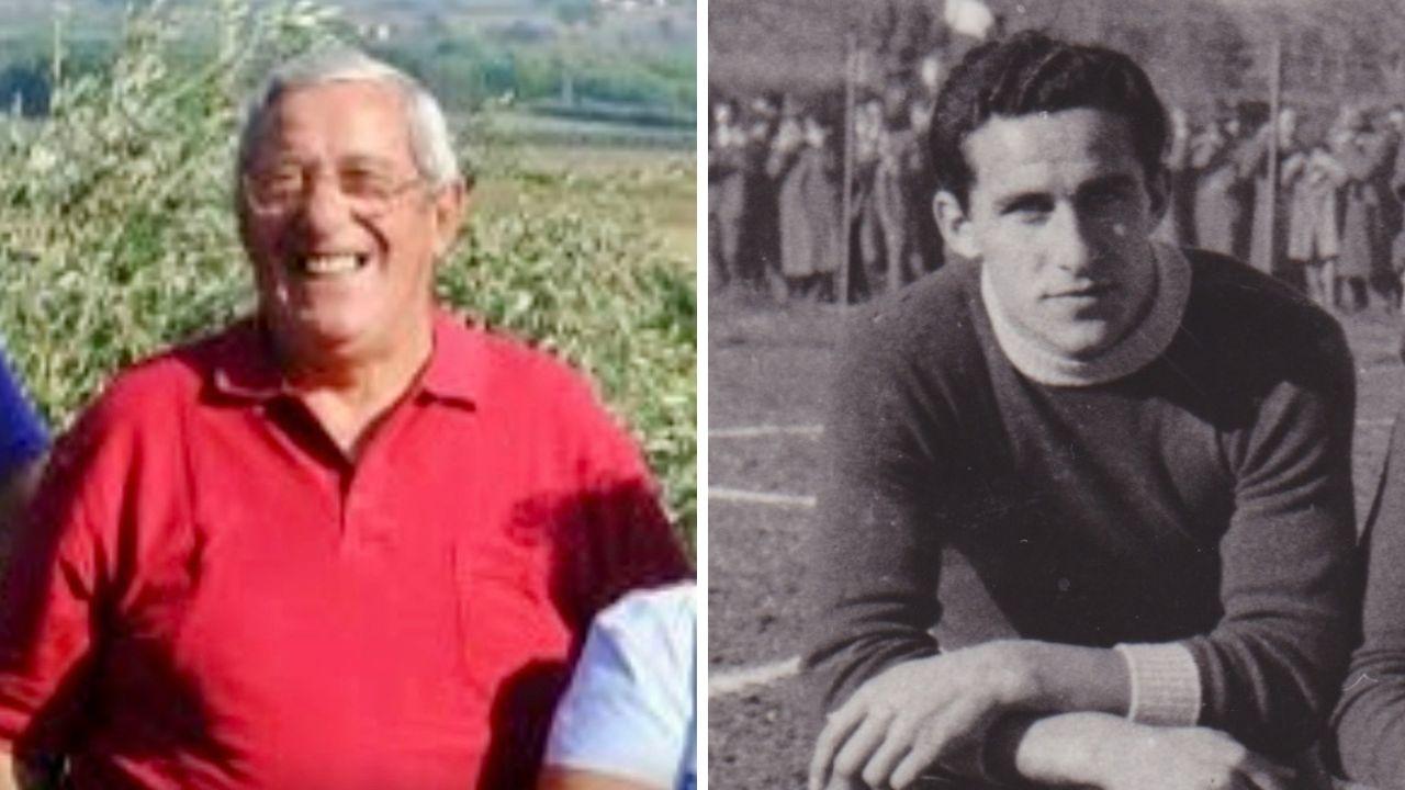 
	Duilio Travison aveva 89 anni, a dx quando vestiva la maglia del Grosseto

