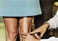 MINIGONNA MODA  Anni '60: si misurano i nuovi orli