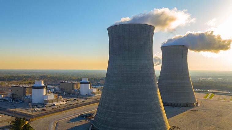 Una centrale nucleare (foto d’archivio)