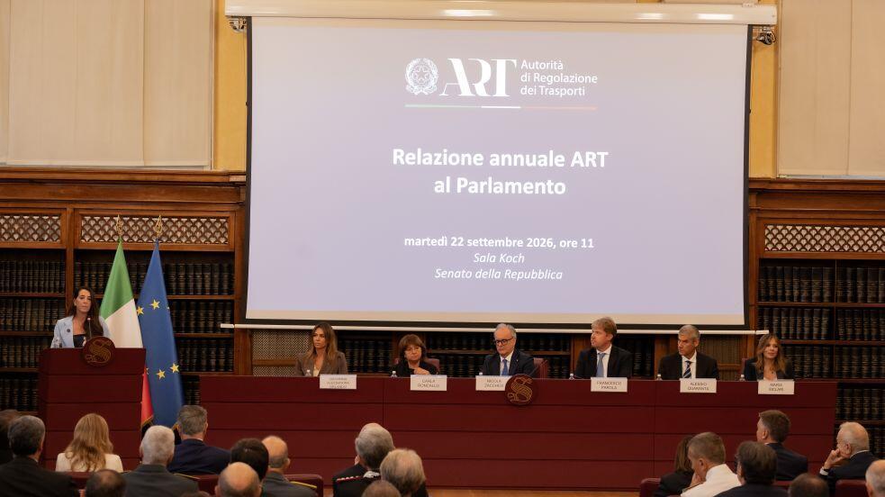 La relazione annuale: un momento della presentazione
