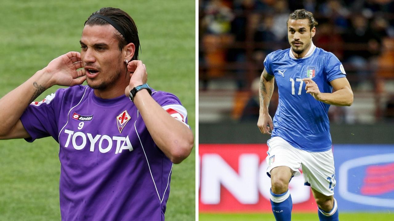 
	Pablo Daniel Osvaldo, in maglia viola e con la Nazionale

