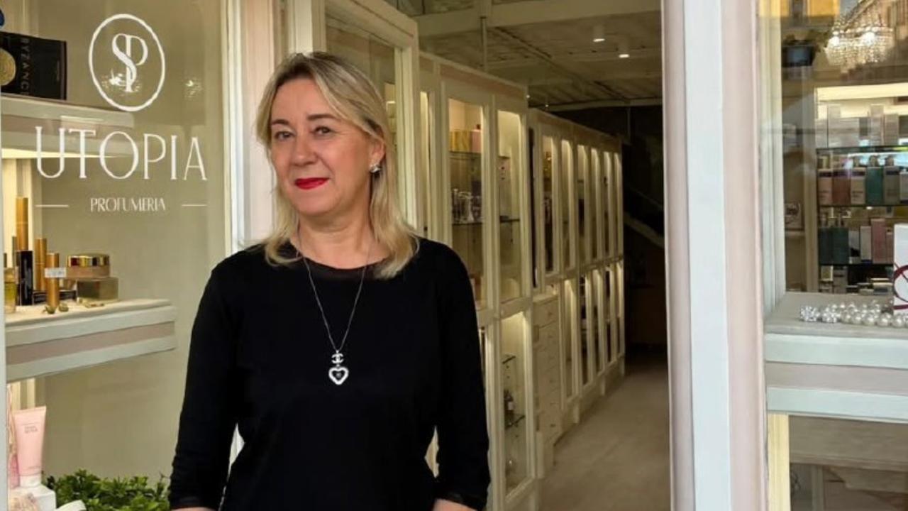 Svitlana Polishchuk inaugura Utopia Profumeria in Piazza Grande