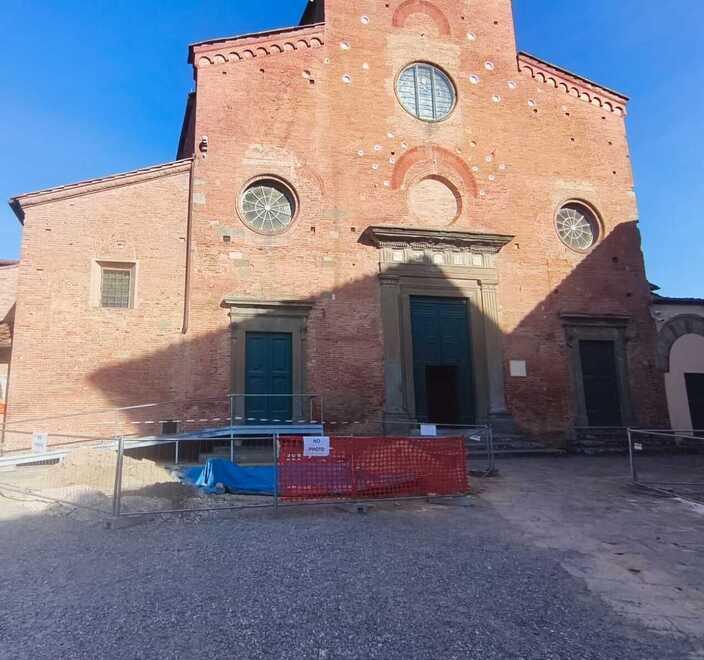 San Miniato, trovate delle ossa nel cantiere di piazza del Duomo: la sopresa dopo i primi rilievi