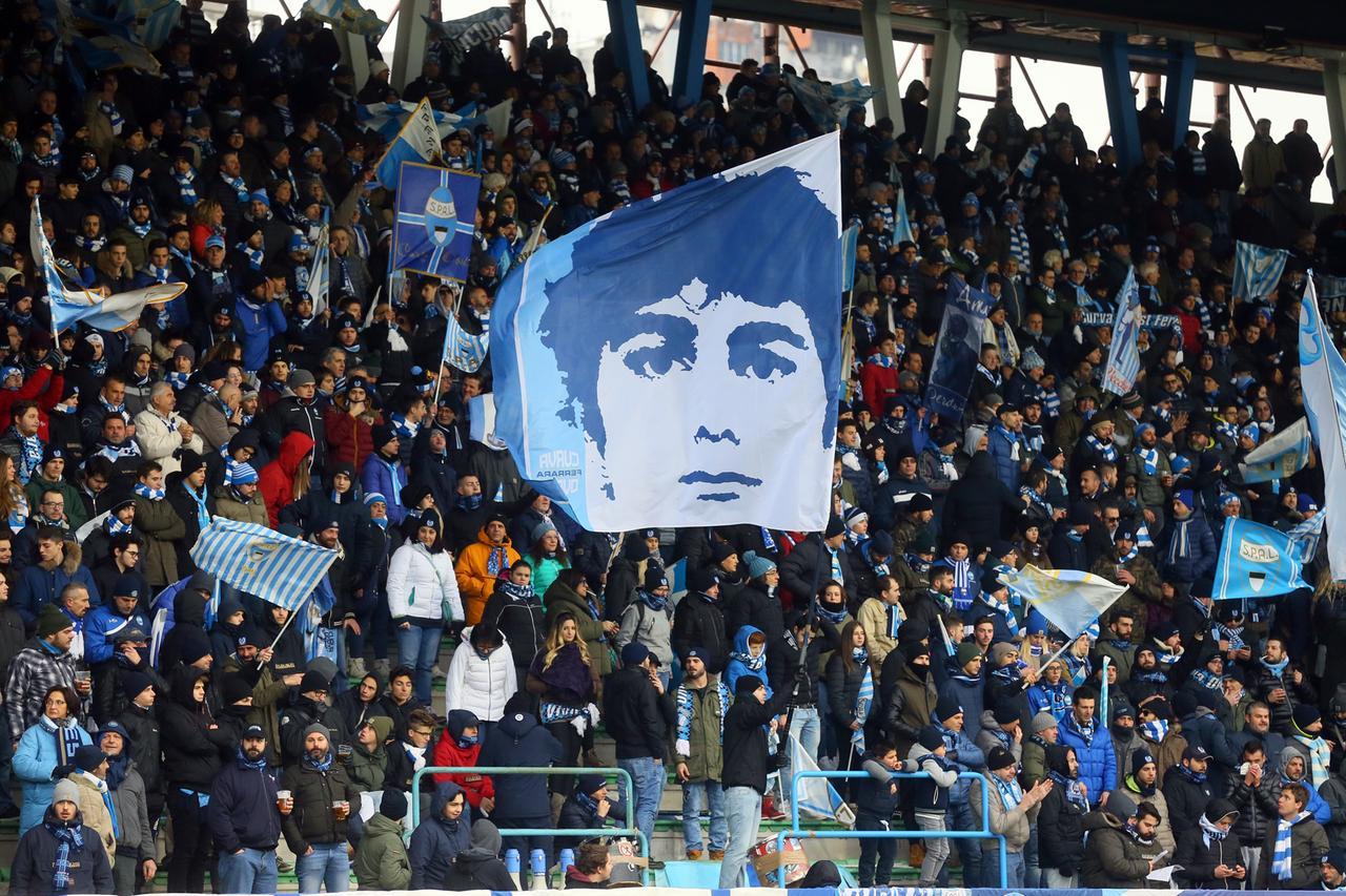 Spal, stoppato l’omaggio ad Aldrovandi: i tifosi cancellano la coreografia del match contro la Vianese